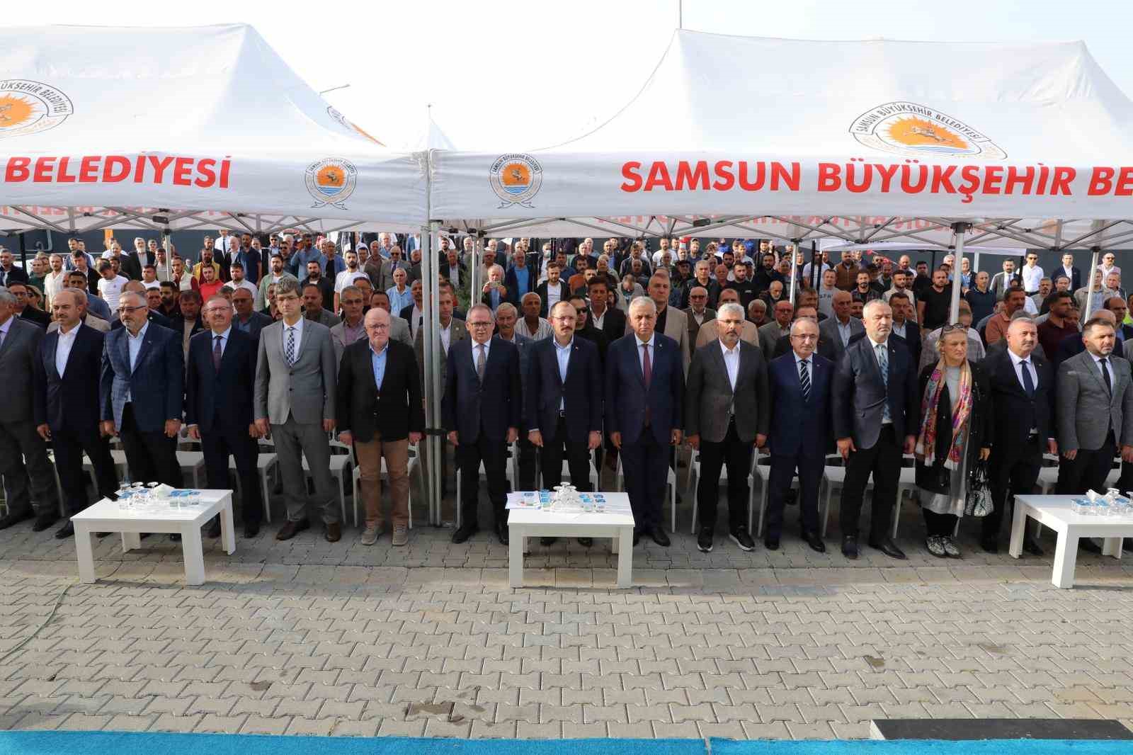 Samsun’da içme suyu ve altyapı yatırımlarına görkemli açılış: 400 bin kişi suya kavuştu