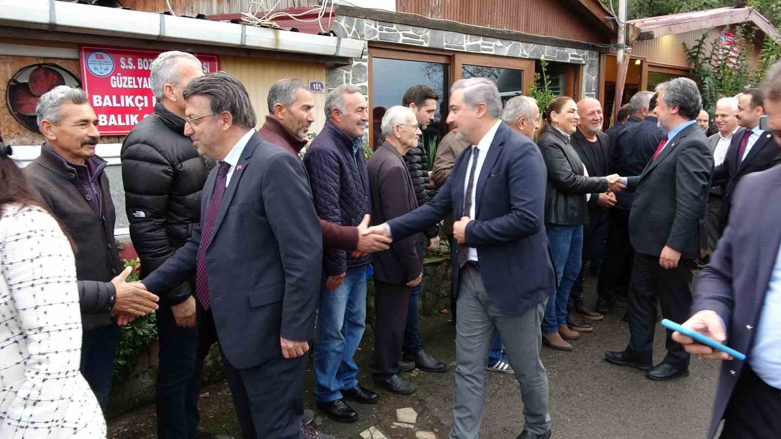 TBMM Balıkçılık ve Su Ürünleri Araştırma Komisyonu’ndan Karadeniz’de inceleme