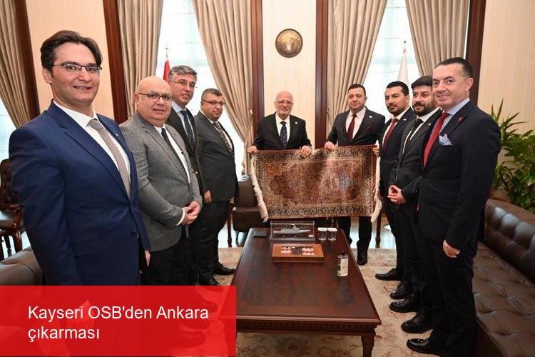 Kayseri OSB’den Ankara çıkarması