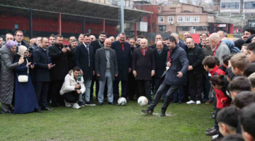 İBB Başkan Adayı Kurum’dan Karagümrükspor’a müjde: “Yeni tesisimizi el ele verip İstanbul’umuza kazandıracağız”