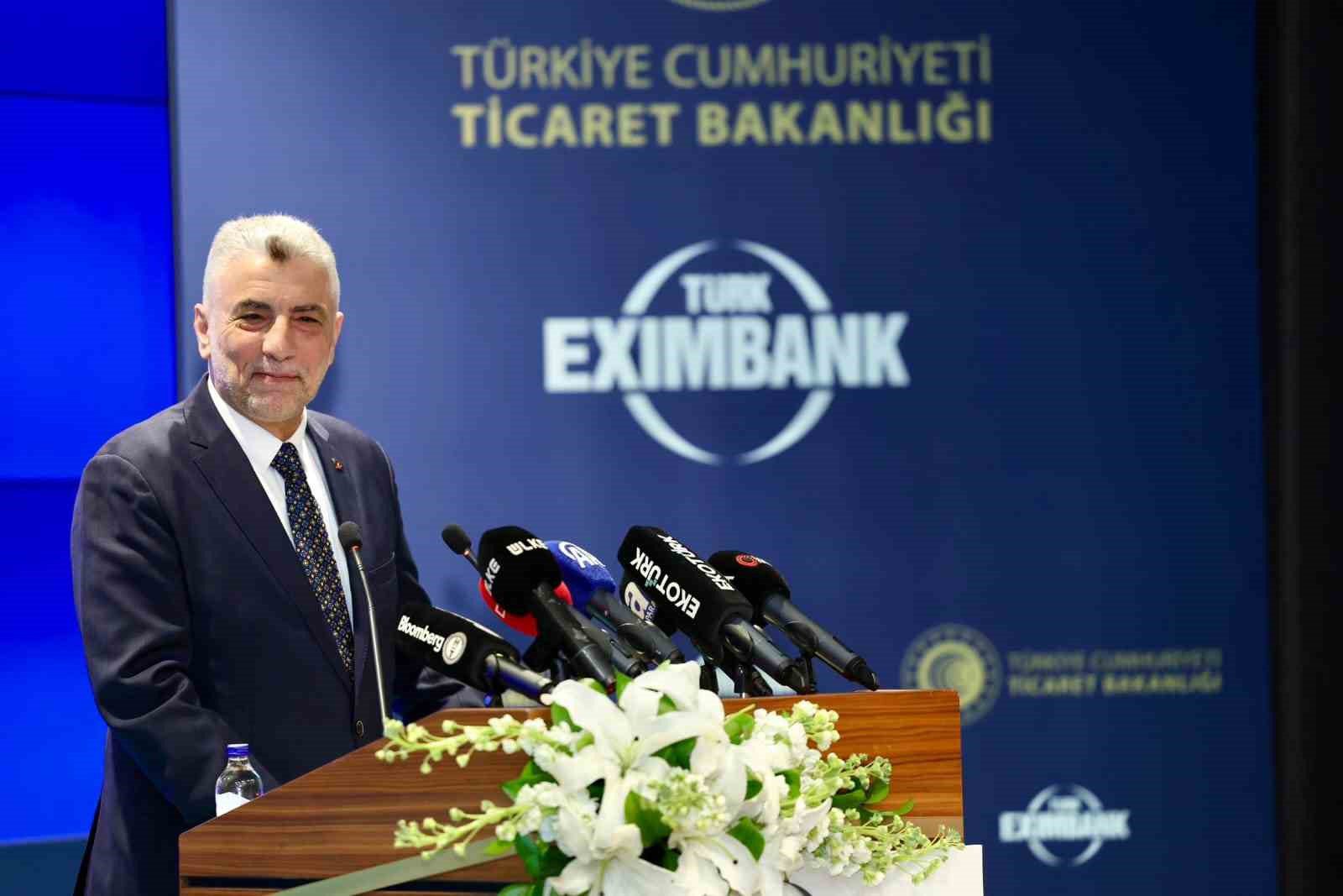 Ticaret Bakanı Bolat: “Eximbank’ın sermayesi 11,8 milyar lira artırılarak 35 milyar 700 milyon liraya çıkarılmış oldu”