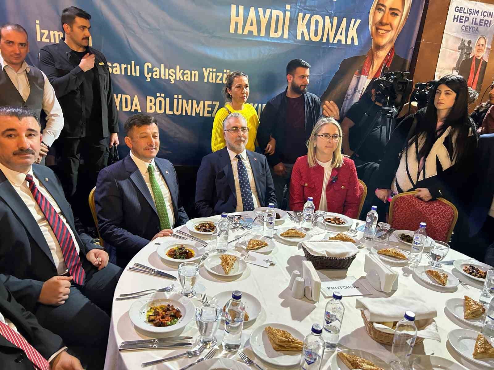 Bakan Işıkhan ve Hamza Dağ’dan Kemeraltı Çarşısı’na ziyaret