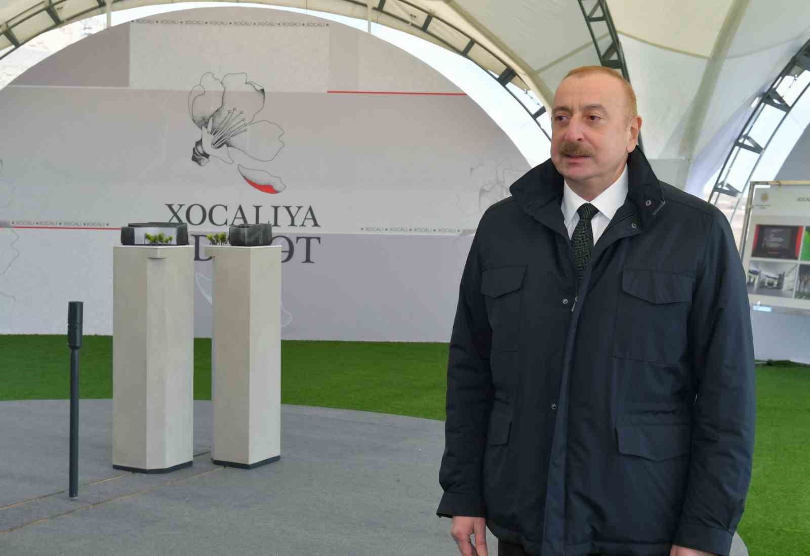 Azerbaycan Cumhurbaşkanı Aliyev: “Hocalı soykırımını inkar etmek haksızlık ve vicdansızlıktır”