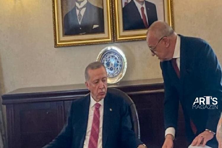 Başkan Ergün, Cumhurbaşkanı Erdoğan’a dev projeleri aktardı