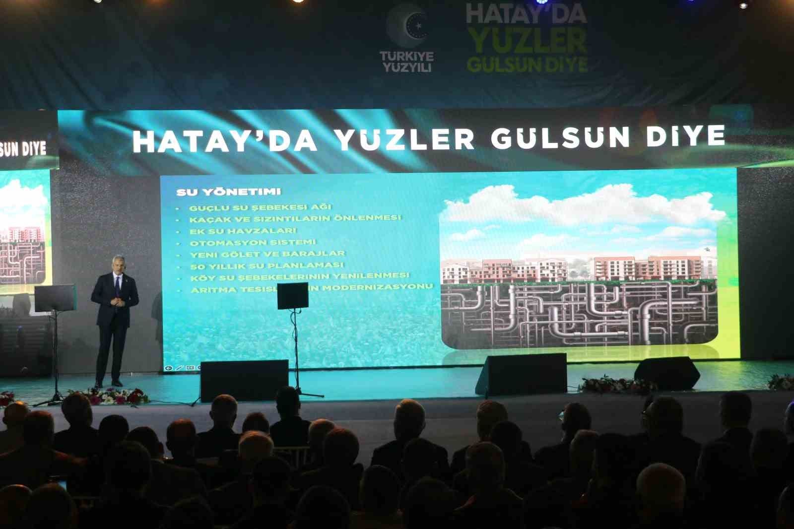 Cumhur İttifakı Hatay Büyükşehir Belediye Başkan adayı Öntürk kentin ihyası için hazırladığı projeleri anlattı