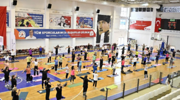 Muratpaşa'da sabah sporu