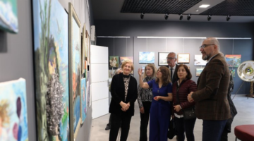 “Kadının Gücü” resim sergisi Nikomedia Sanat Galerisi’nde sanatseverlerle buluştu