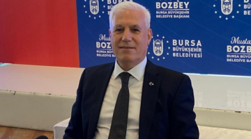 Bursa Büyükşehir Belediye Başkanı Mustafa Bozbey basınla buluştu