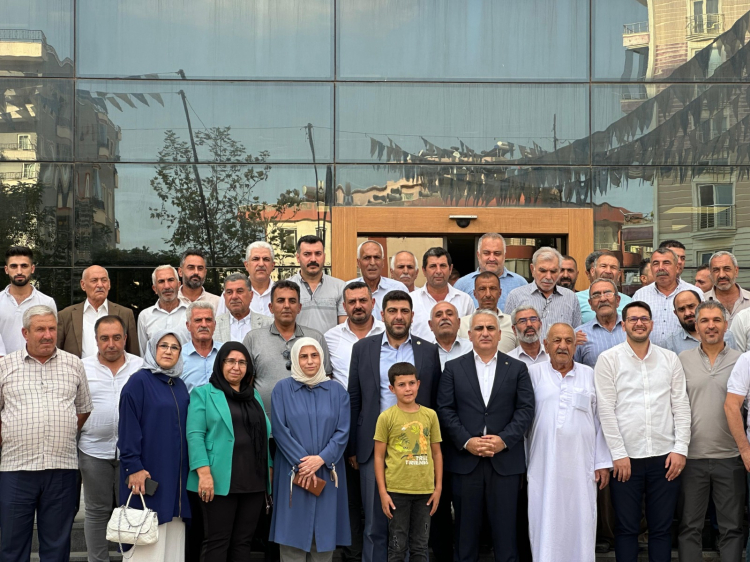 AK Parti Mardin İl Başkanlığına Hayırlı olsun ziyaretleri devam ediyor